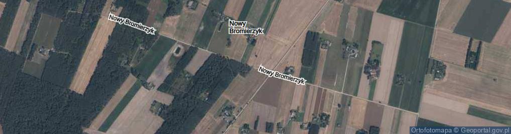 Zdjęcie satelitarne Nowy Bromierzyk ul.